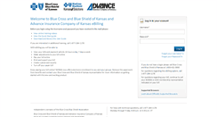 Desktop Screenshot of bcbsks.secureebilling.com